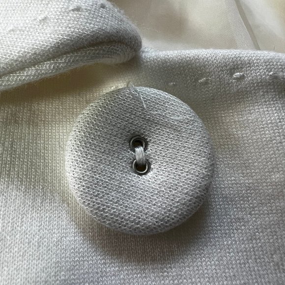 SANDRO Sportswear White Cropped Jacket Size Medium - Picture 10 of 10